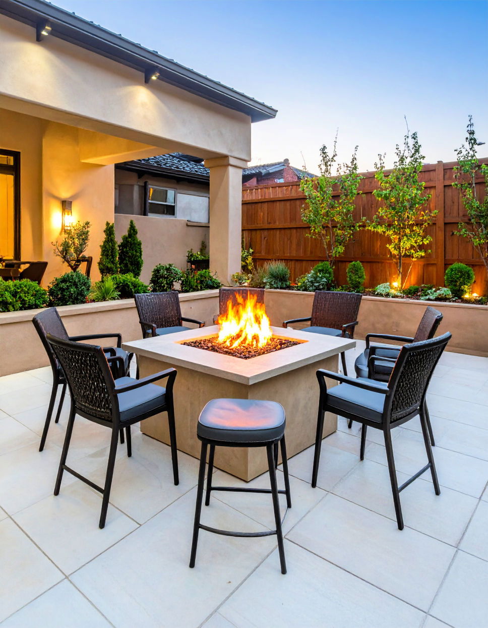 Outdoor Stools Idea