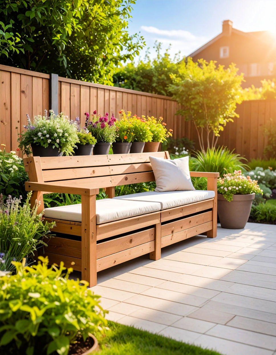 Outdoor Storage Bench