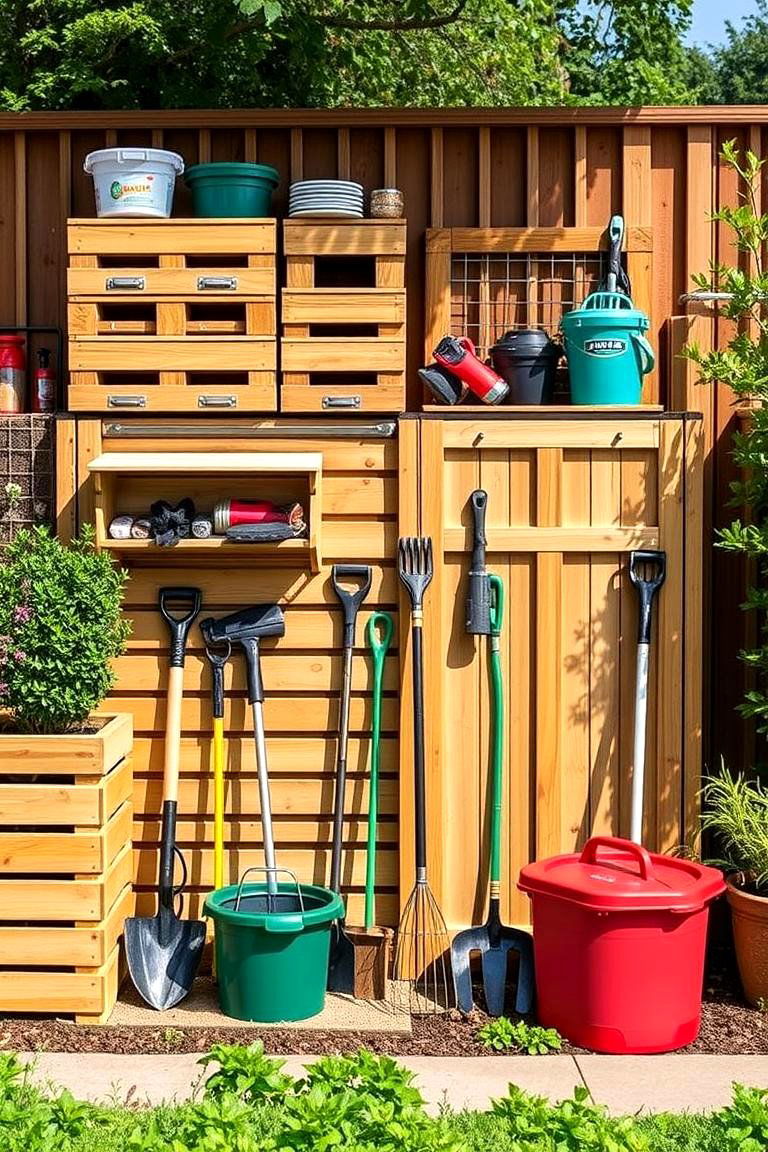 Outdoor Storage Solutions - 25 Garden Sleeper Ideas