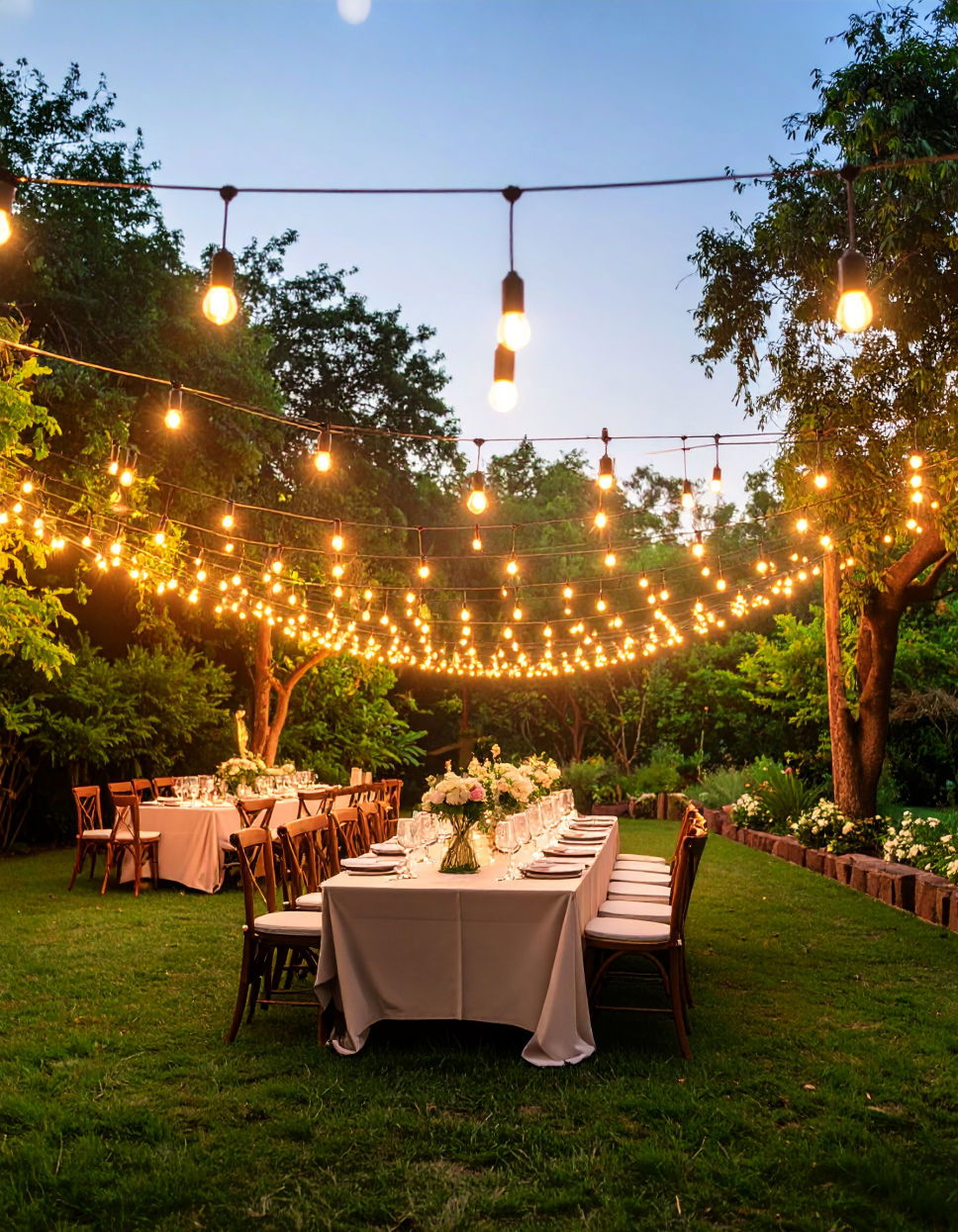 Outdoor String Lights Idea