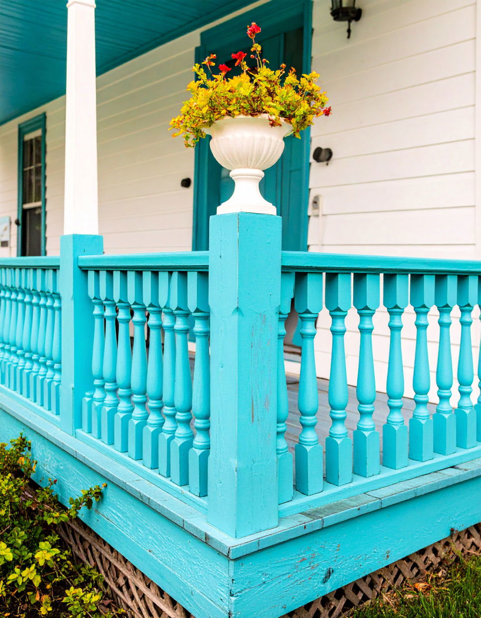Painted Railing Idea