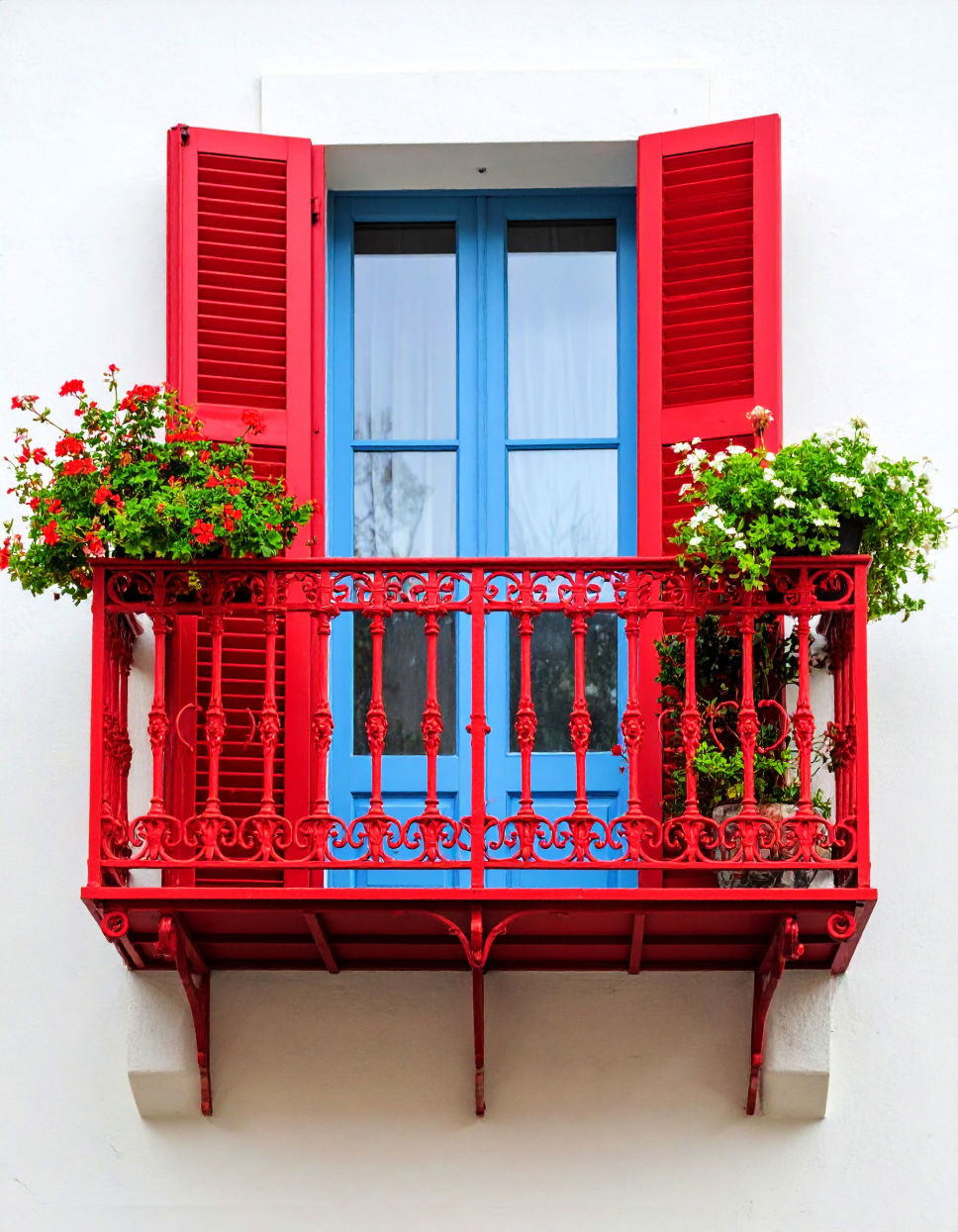 Painted Steel Balcony