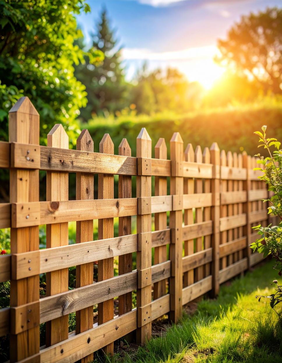 Pallet Wood Fence