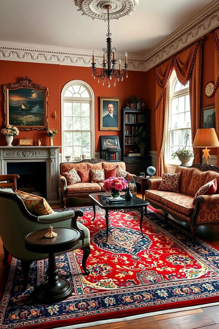Persian Rugs - 25 Victorian Interior Design Ideas