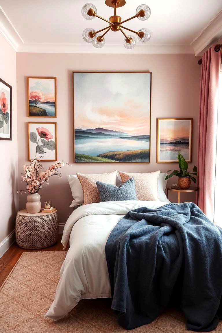 Personal Touch with Artwork - 25 Facial Room Ideas