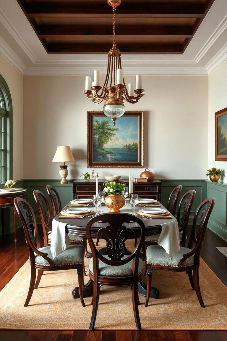 Personalized Details for Unique Charm - 25 Luxury Dining Room Ideas