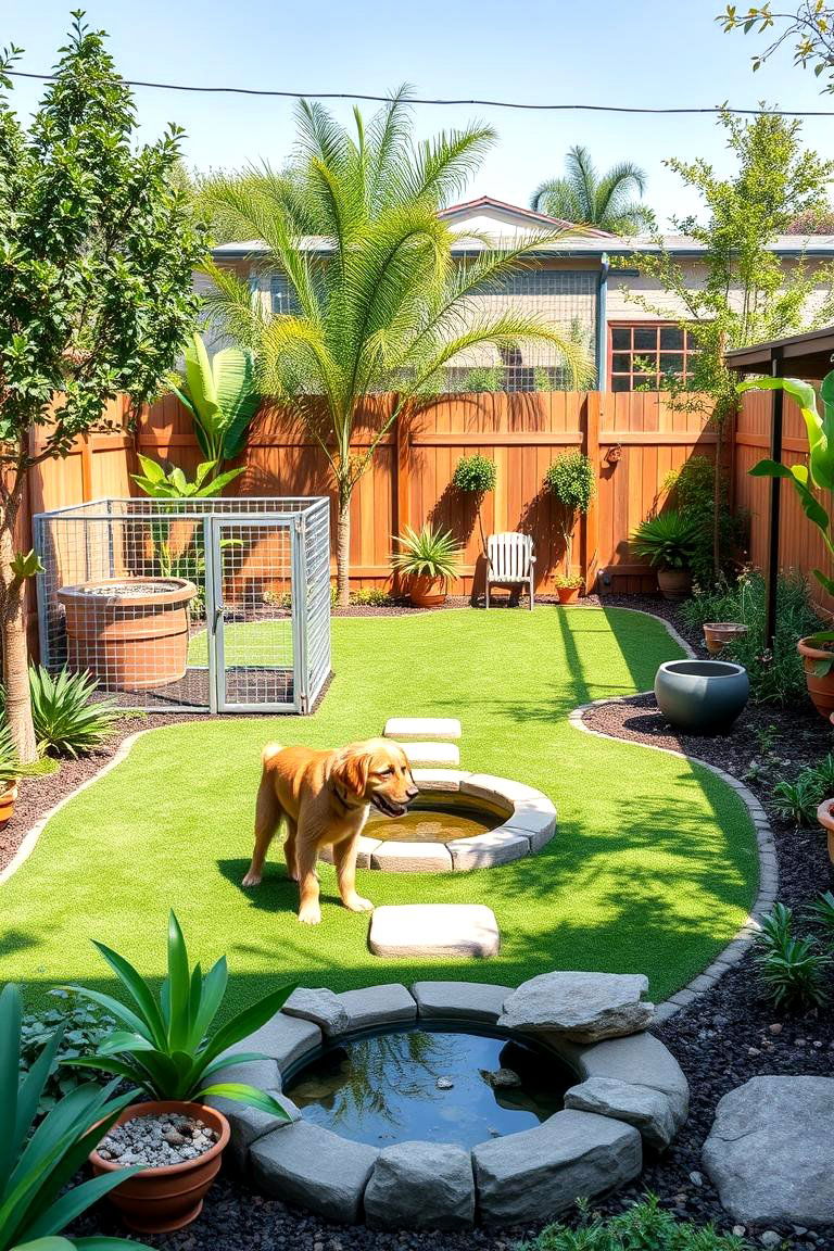 Pet Friendly Backyard - 25 Florida Backyard Ideas