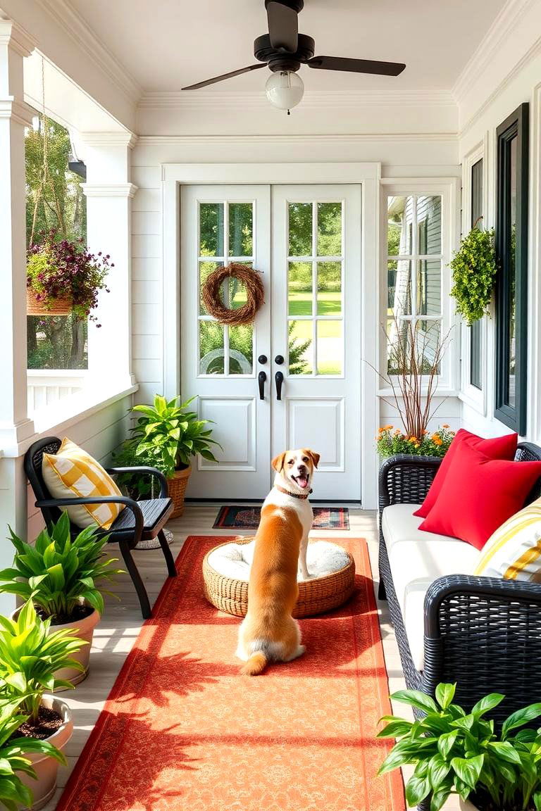 Pet Friendly Design for Animal Lovers - 25 Three Season Porch Ideas