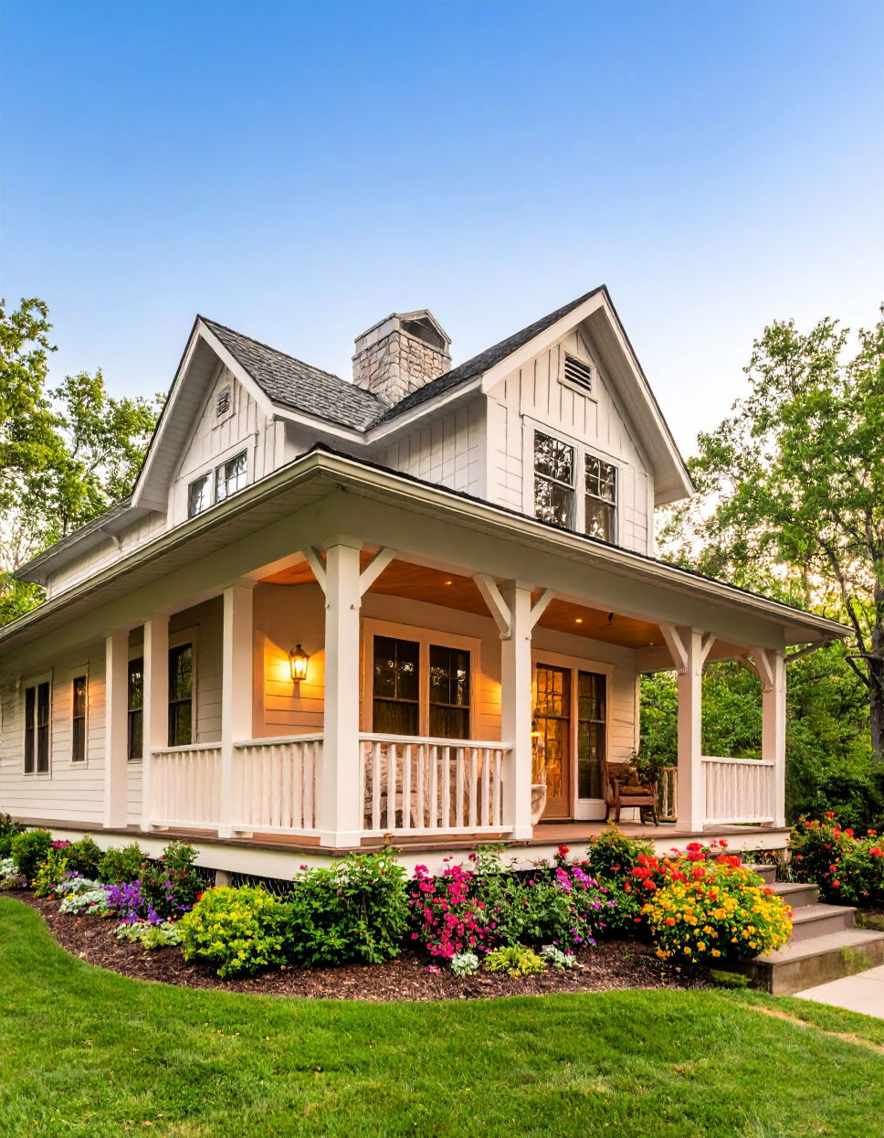 Pitched Roof for Added Elegance Three Season Porch Ideas