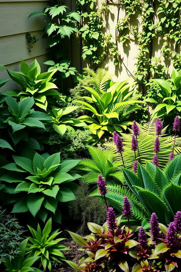 Plant a Shade Garden - 25 Corner Garden Ideas