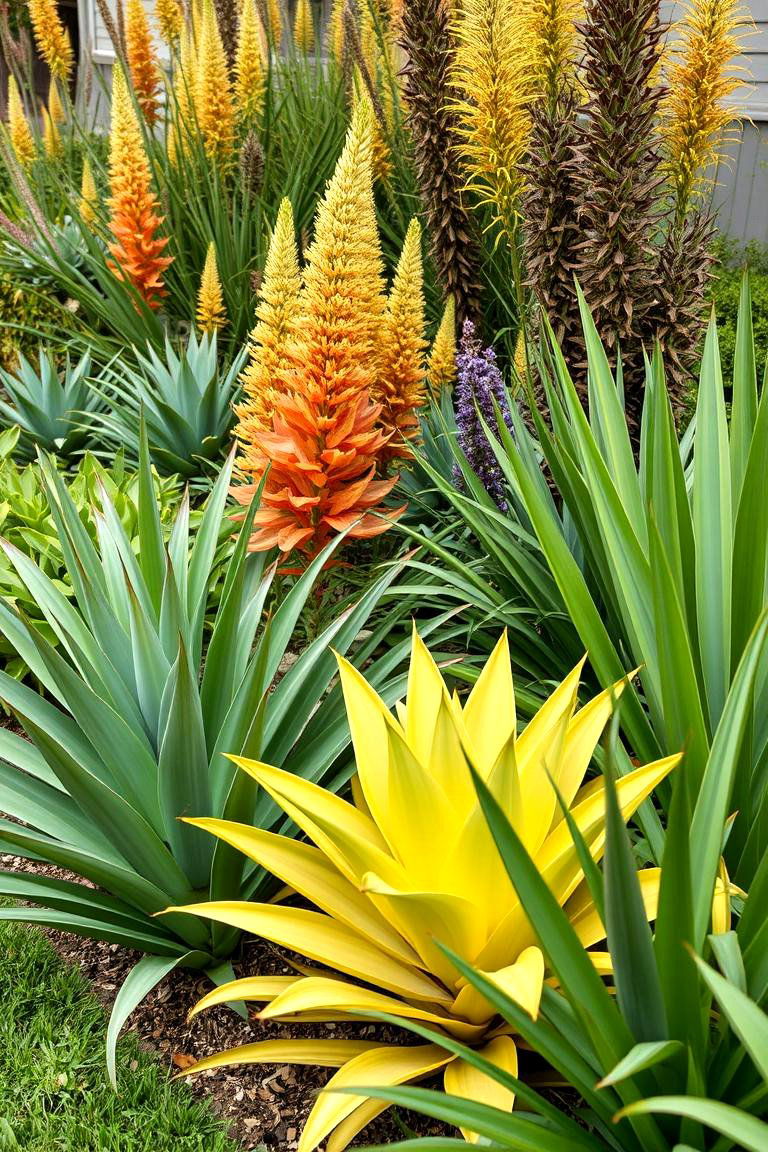 Planting with Architectural Plants - 25 Low Maintenance Garden Border Ideas