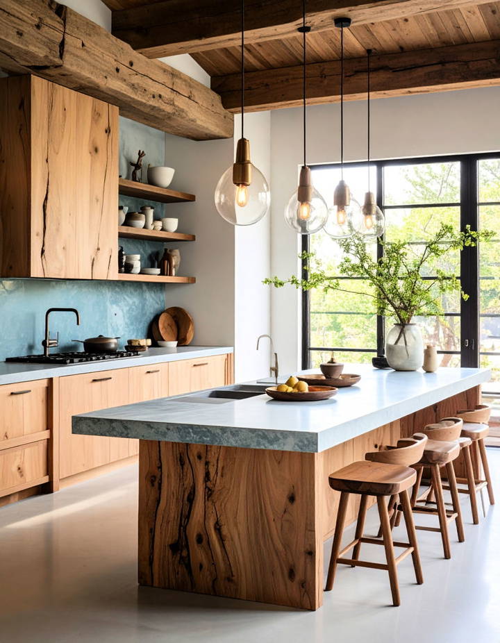 Play with Rough Unfinished Edges Wabi Sabi Interior Design Ideas