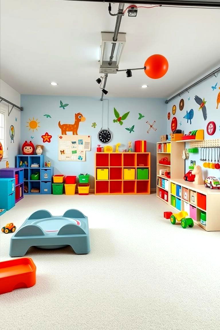 Playroom for Kids - 25 Garage Conversion Ideas