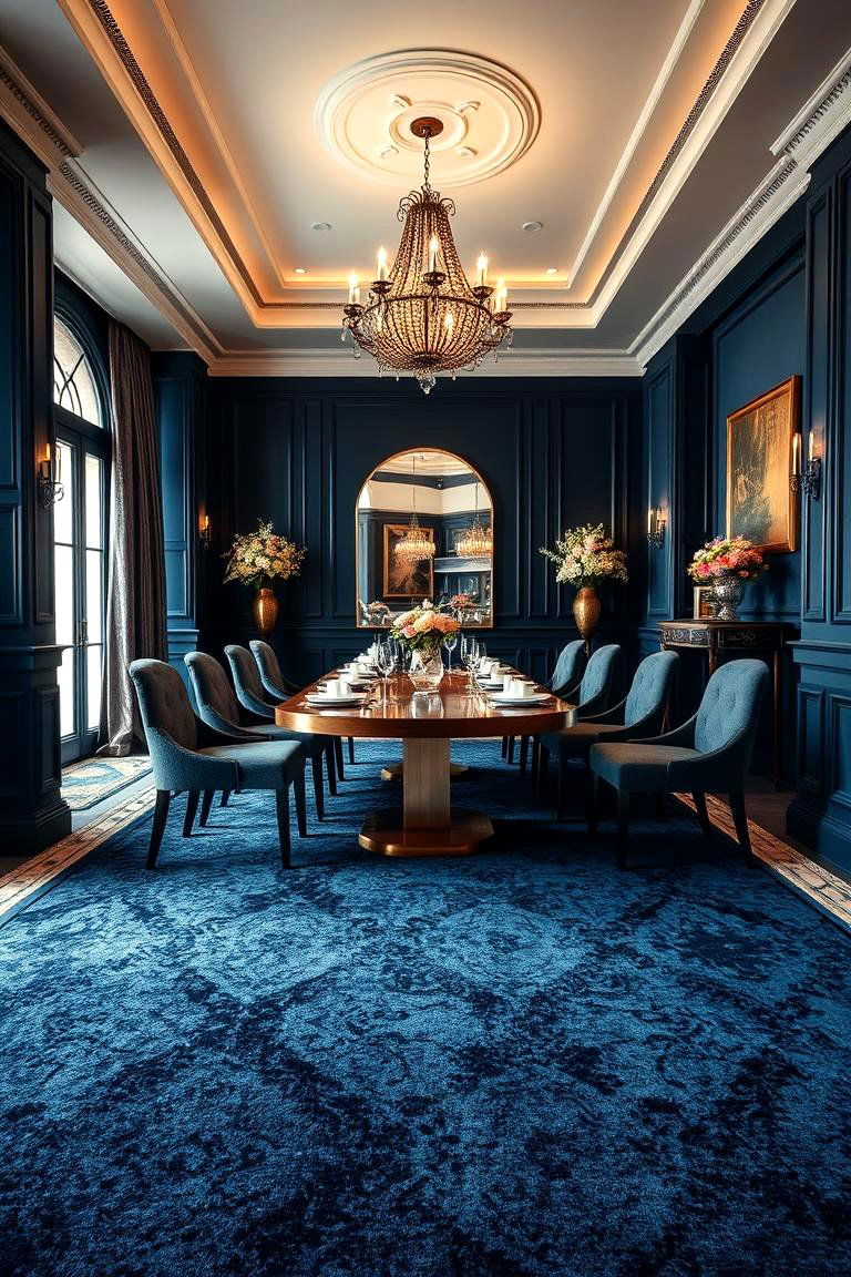 Plush Carpet for a Luxurious Dining Experience