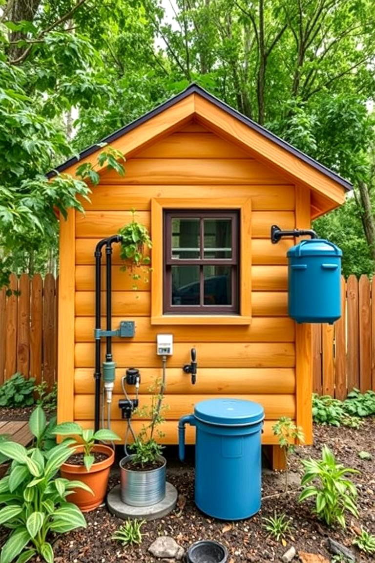 Rainwater Harvesting Systems for Sustainable Living - 25 Tiny House Design Ideas