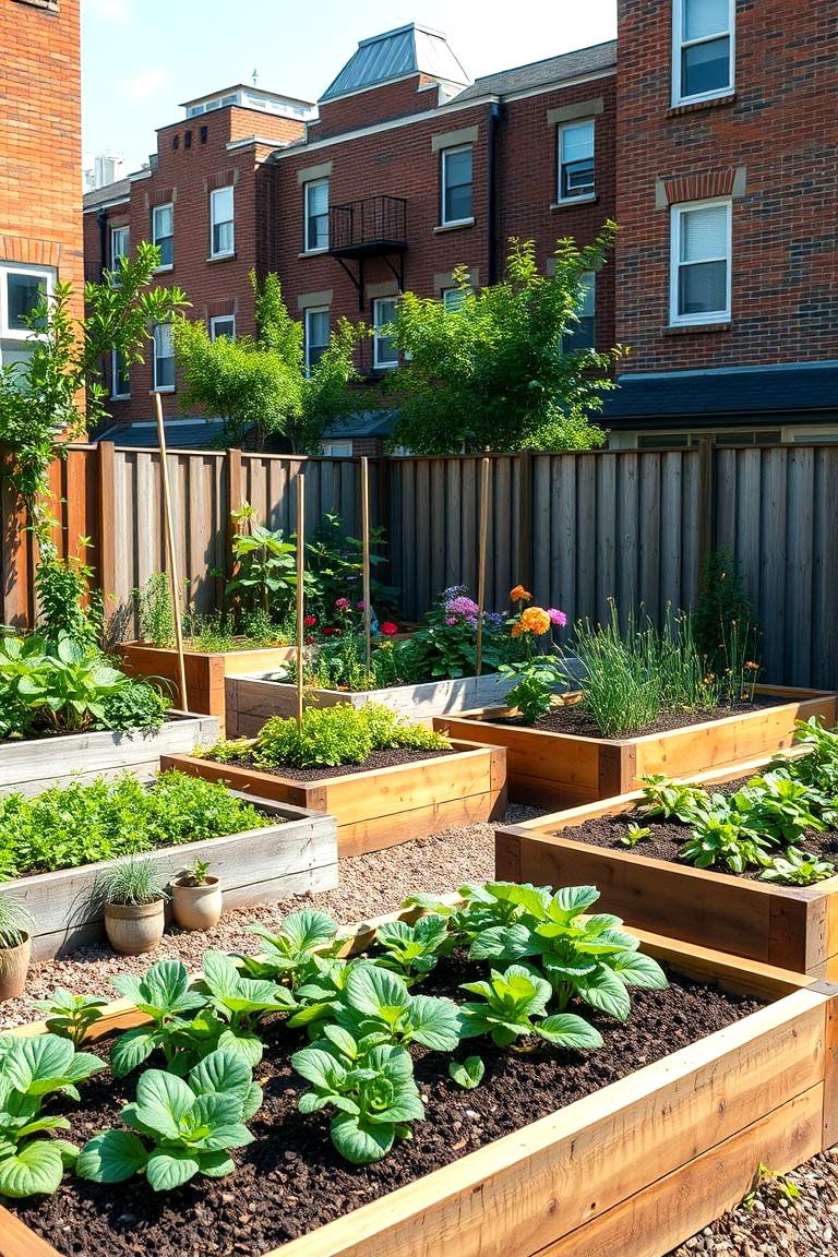 Raised Bed Gardens for Better Soil Control - 25 Urban Garden Ideas