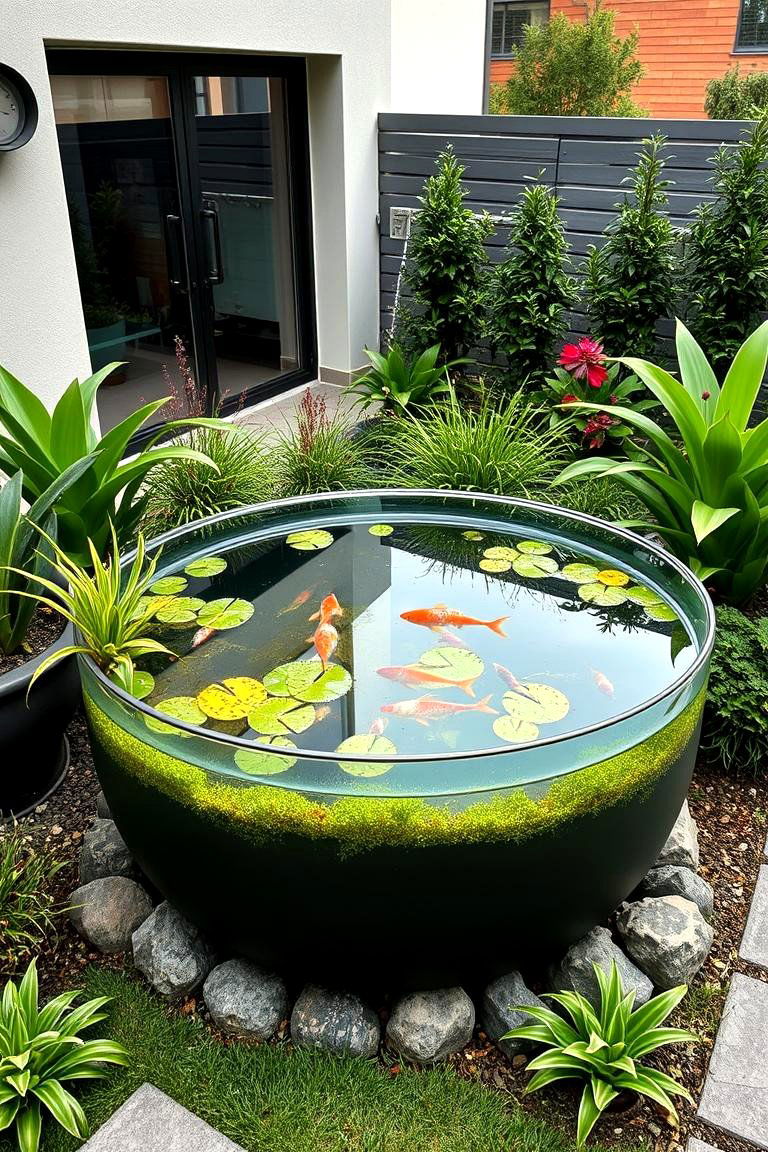 Raised Fish Pond - 25 Fish Pond Ideas