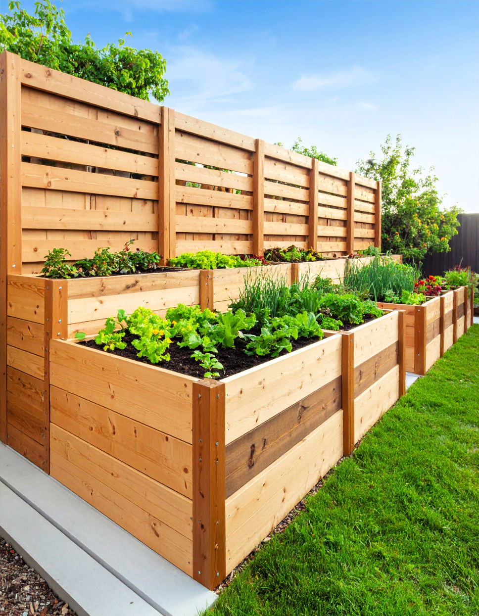 Raised Garden Bed for Vegetables