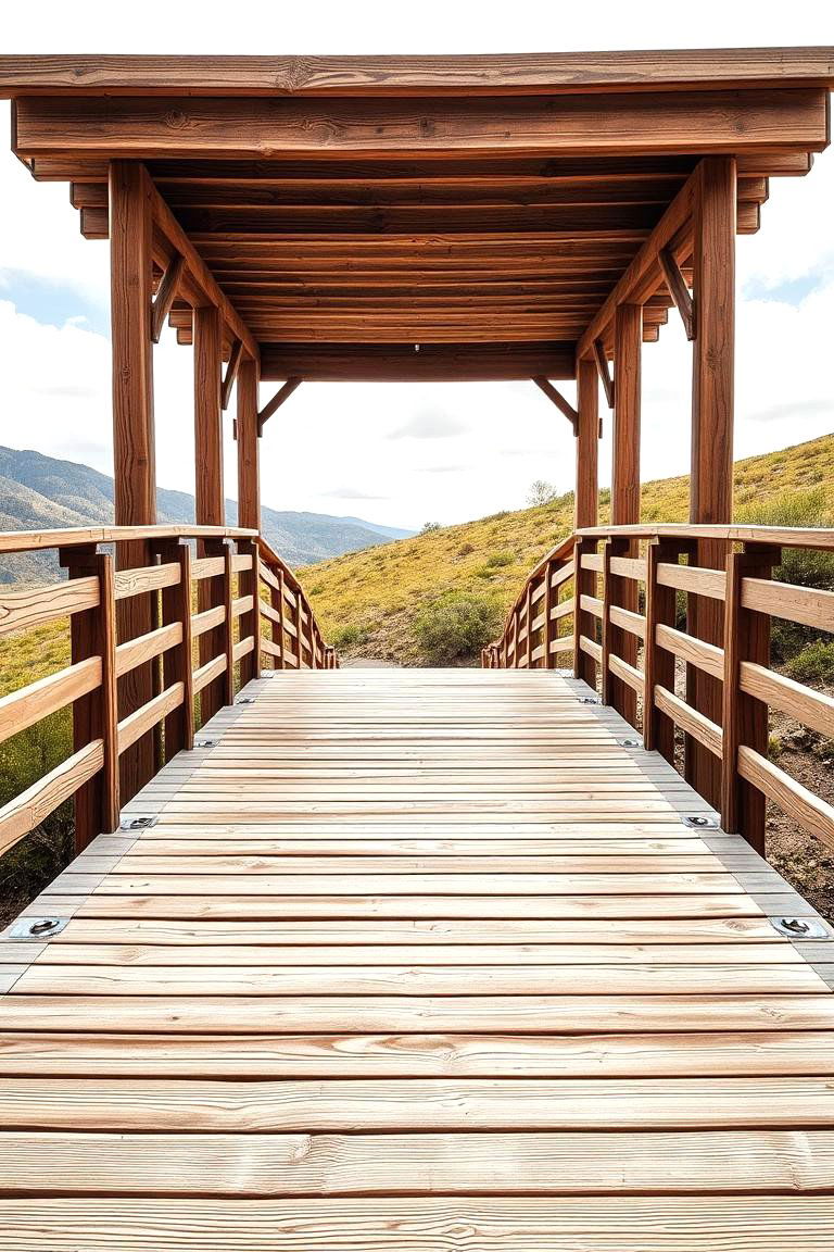 Raised Walkways for an Elevated Perspective - 25 Front Walkway Ideas