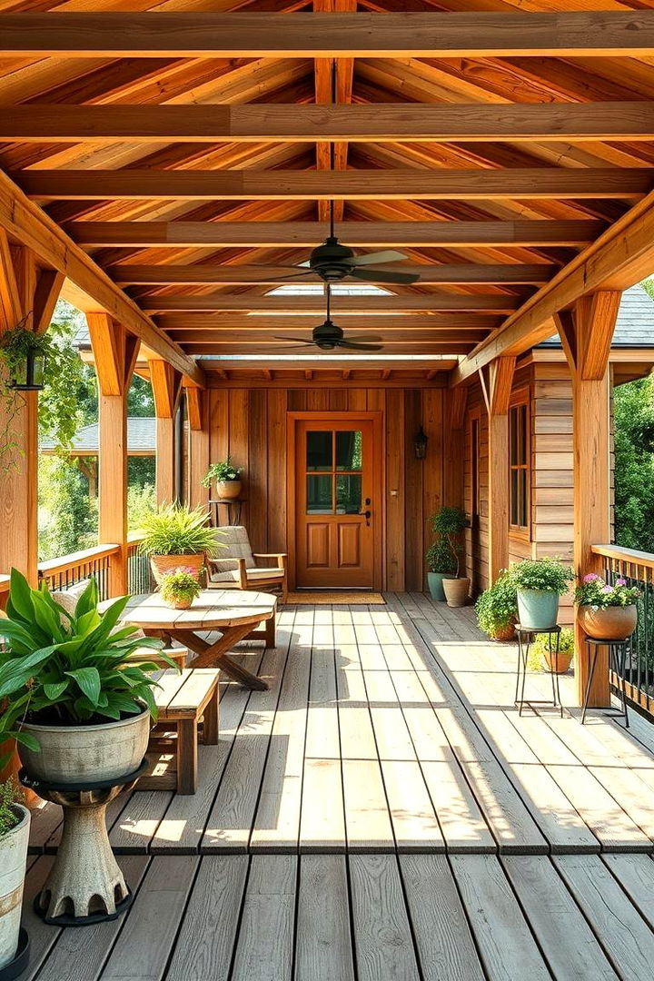 Recycled Materials for Sustainable Verandas - 25 Veranda Ideas