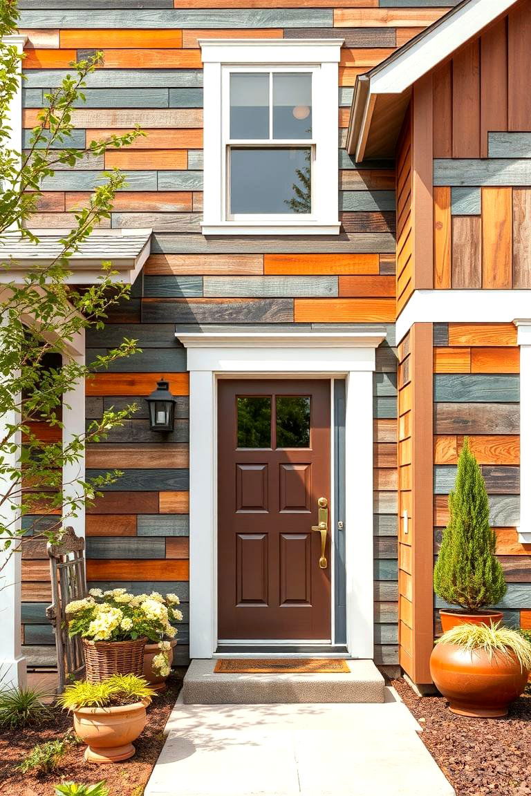 Recycled Siding for Eco Friendly Living - 25 Exterior House Siding Ideas