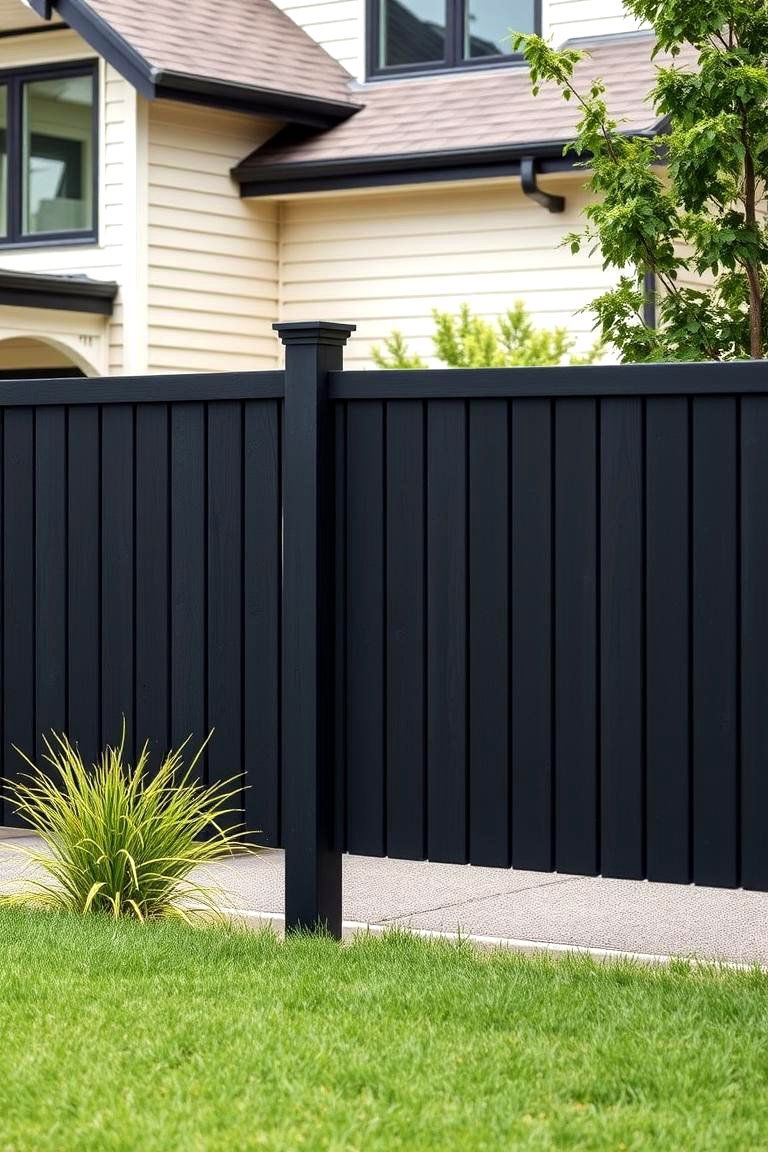 Rich Ebony - 25 Fence Stain Colors