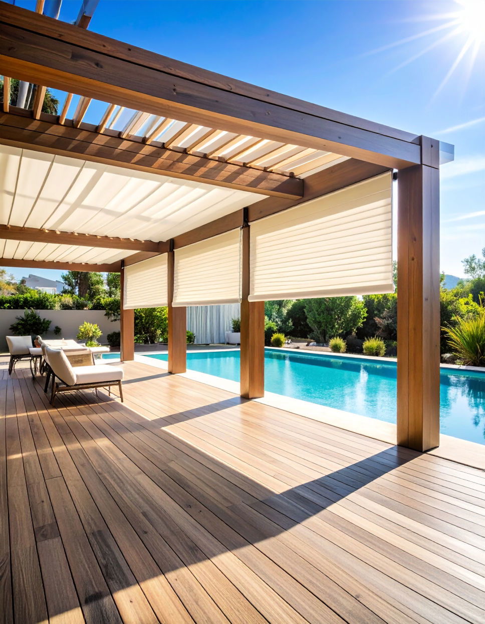 Rolling Shade Blinds for Adaptable Coverage