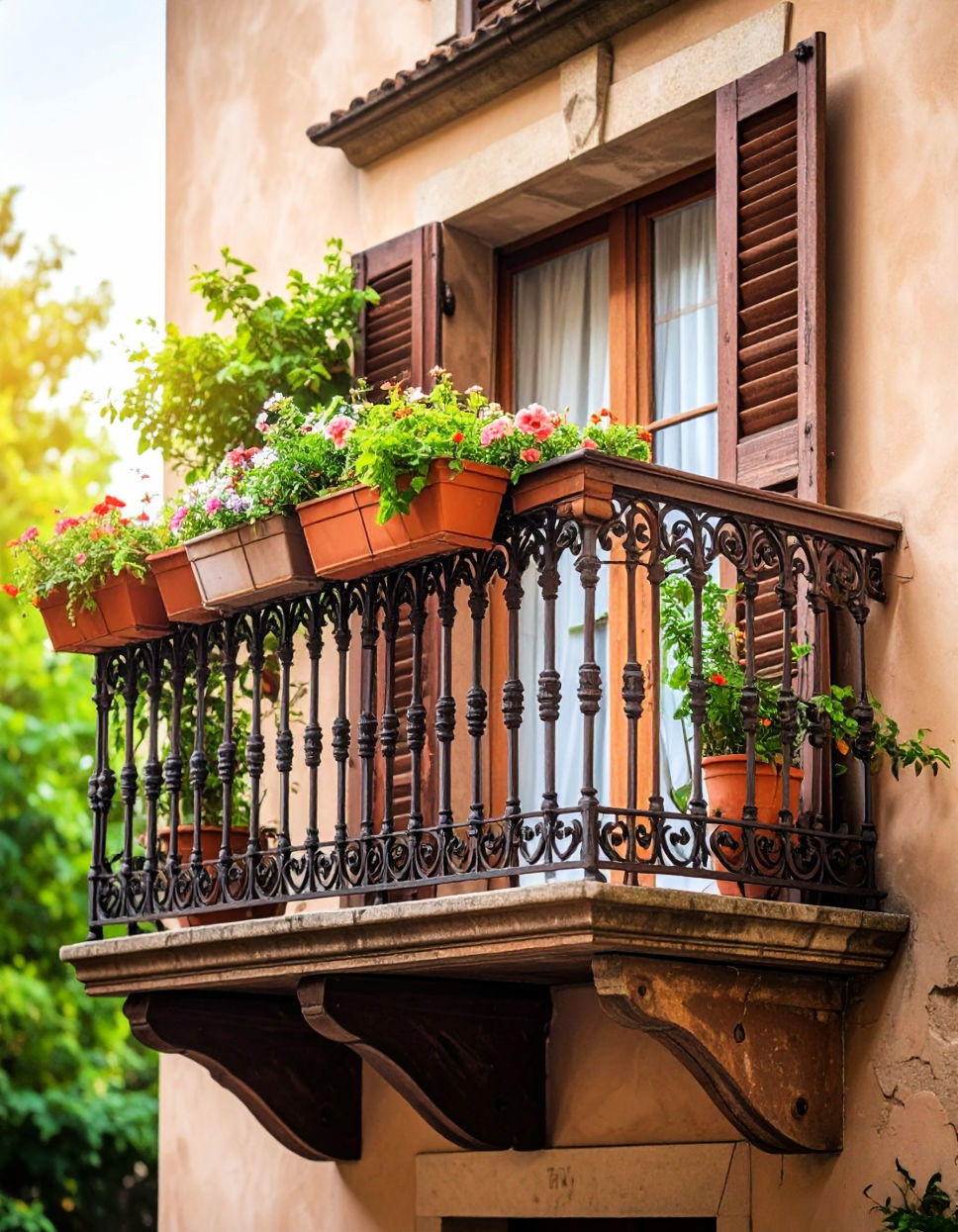 Rustic Ironwork with Weathered Finish