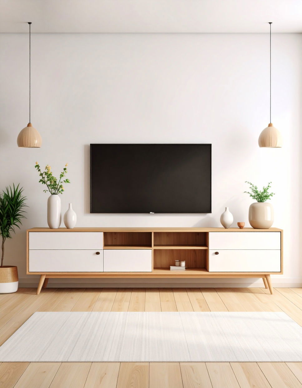 Scandinavian Inspired TV Stand Tv Stand Ideas