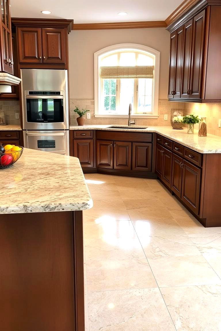 Sealing Travertine for Durability - 25 Travertine Floor Kitchen Ideas