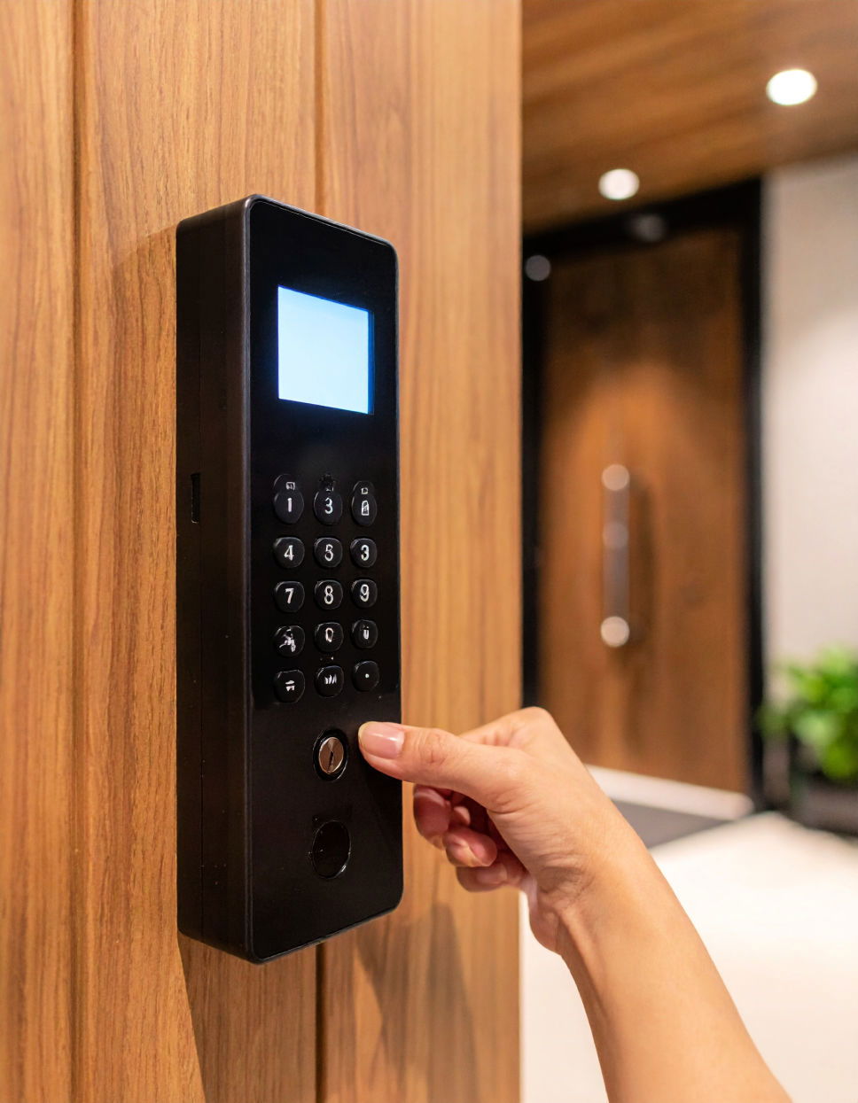 Secure Entry Code Pad