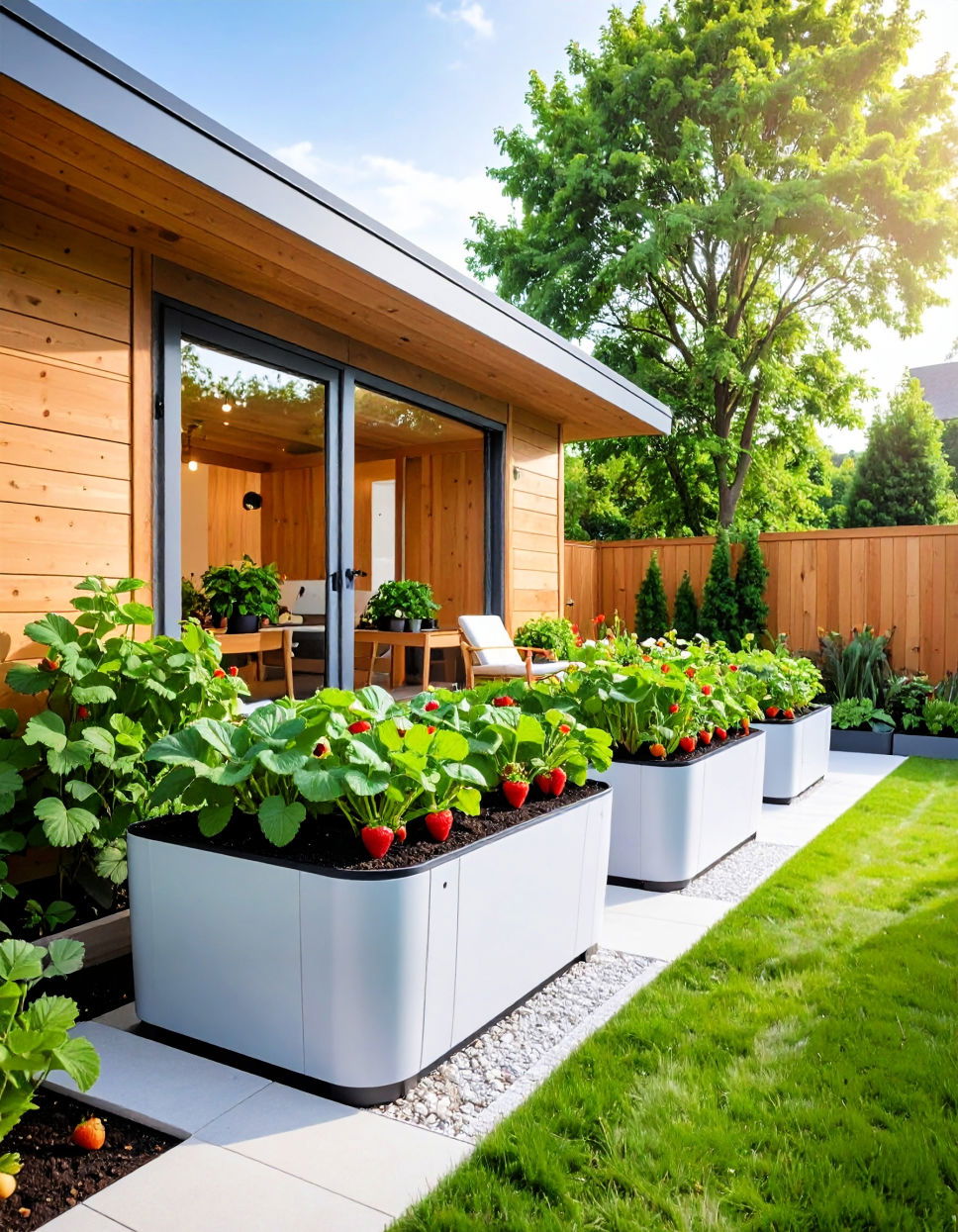 Self Watering Planters for Low Maintenance