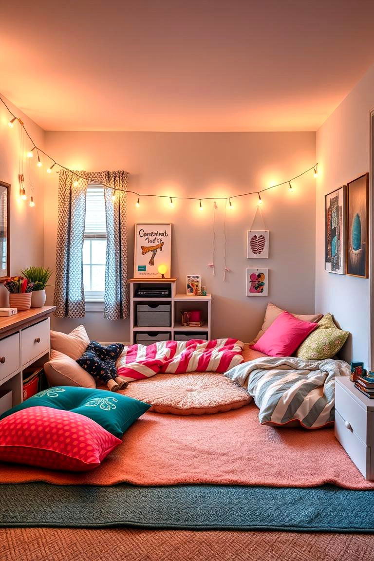 Set Up a Sleepover Ready Space - 25 Tween Bedroom Ideas