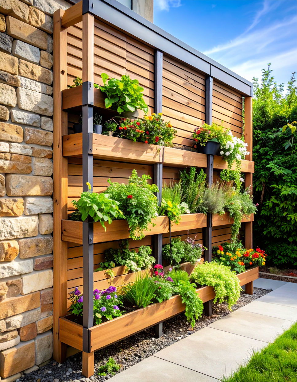 Set Up a Vertical Garden