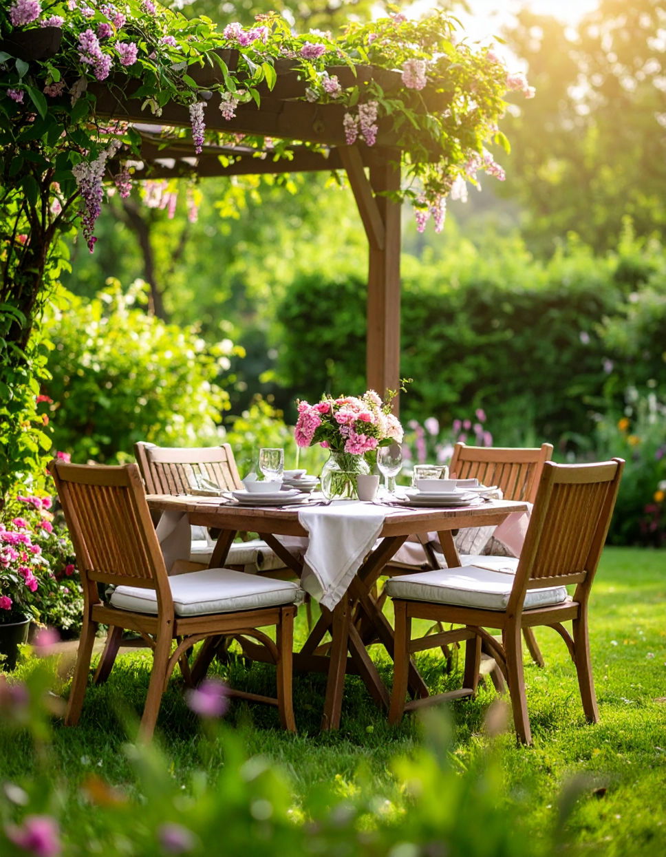 Set Up an Outdoor Dining Area