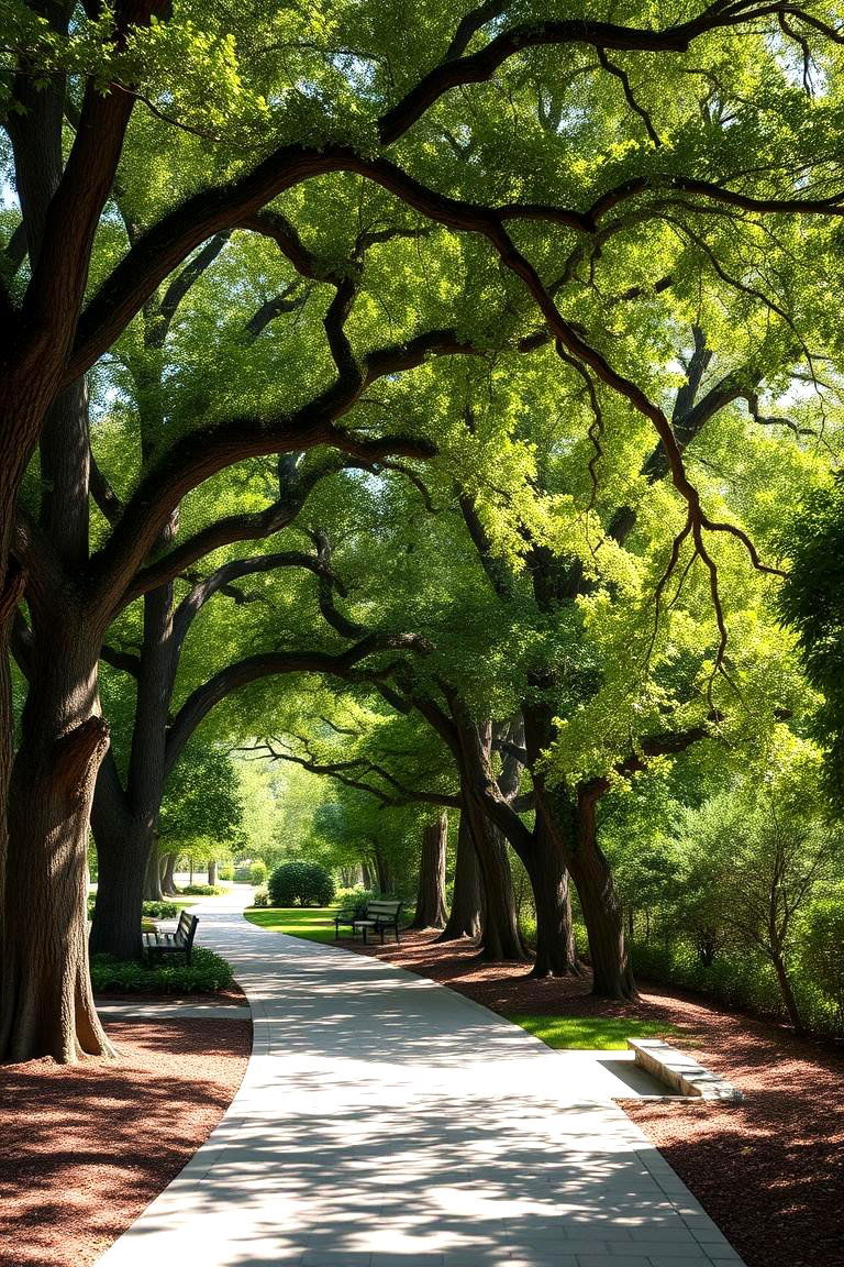 Shade Trees for Walkways - 25 Tree Landscaping Ideas