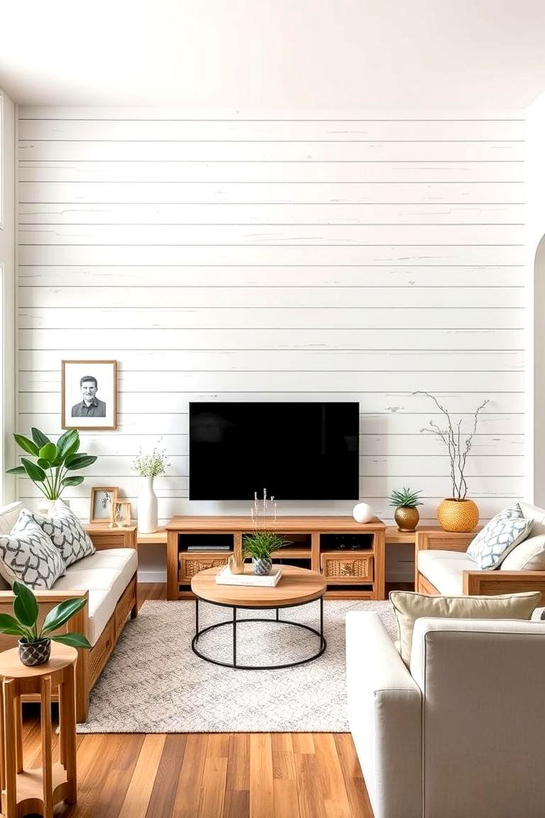 Shiplap Accent Walls - 25 Farmhouse Wall Decor Ideas