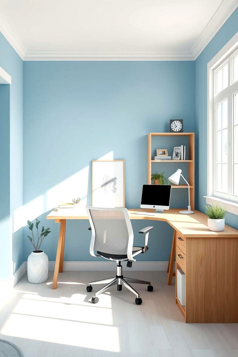 Sky Blue - 25 Calming Paint Colors