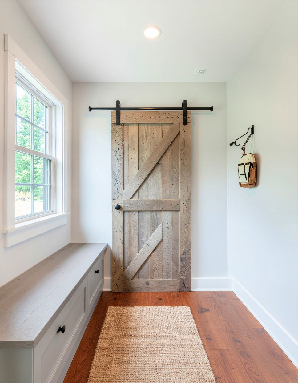 Sliding Barn Door for Compact Spaces