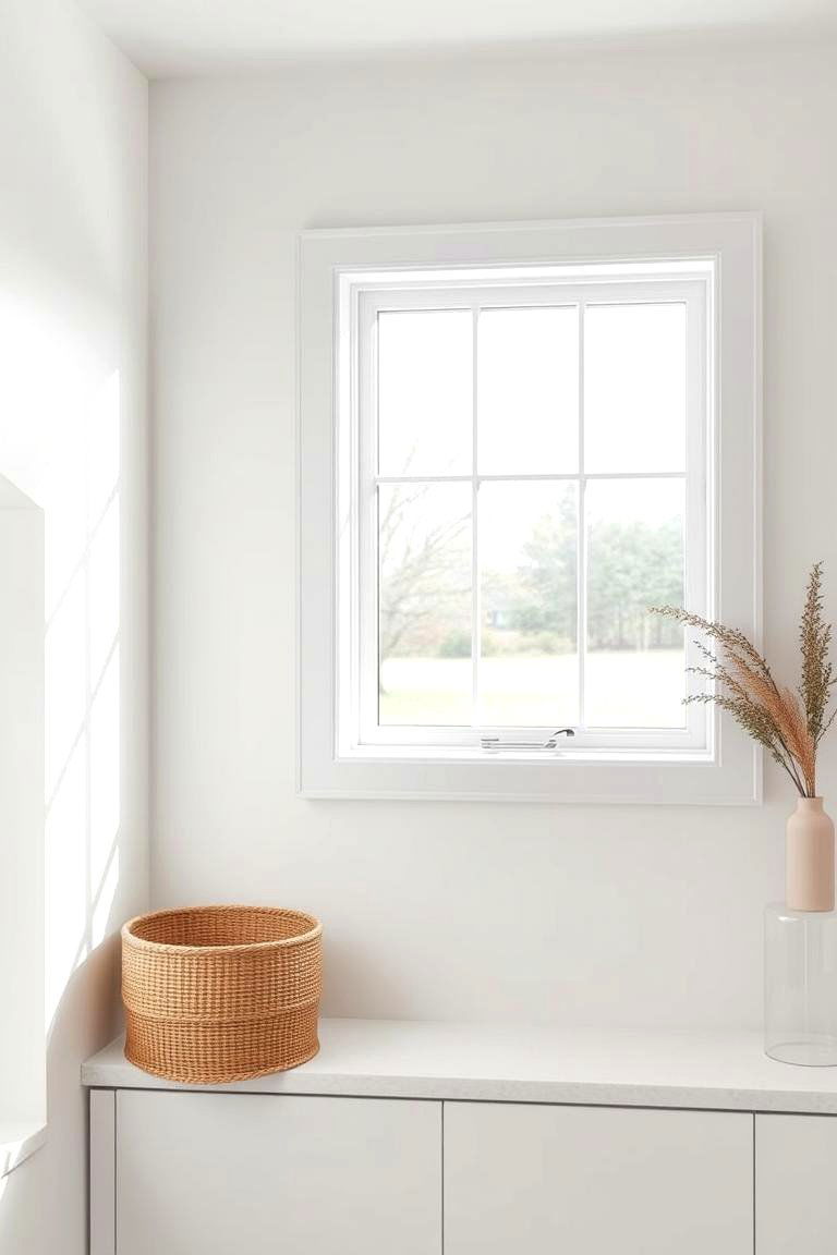 Slim Window Trim for a Minimalist Look - 25 Farmhouse Interior Window Trim Ideas
