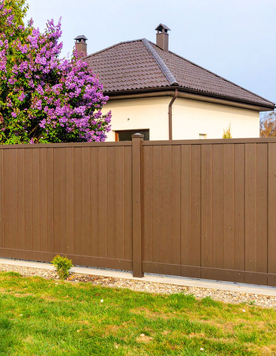 Smoky Taupe Fence Stain Color