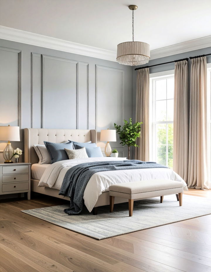 Soft Gray Wainscoting Wainscoting Ideas