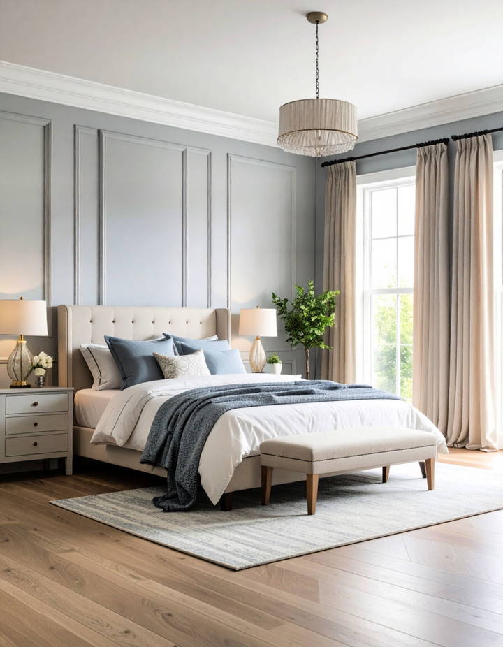 Soft Gray Wainscoting Wainscoting Ideas