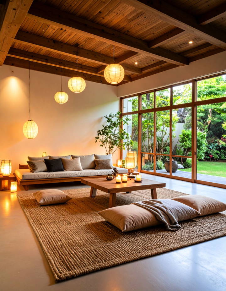 Soft Lighting for a Cozy Atmosphere Wabi Sabi Interior Design Ideas