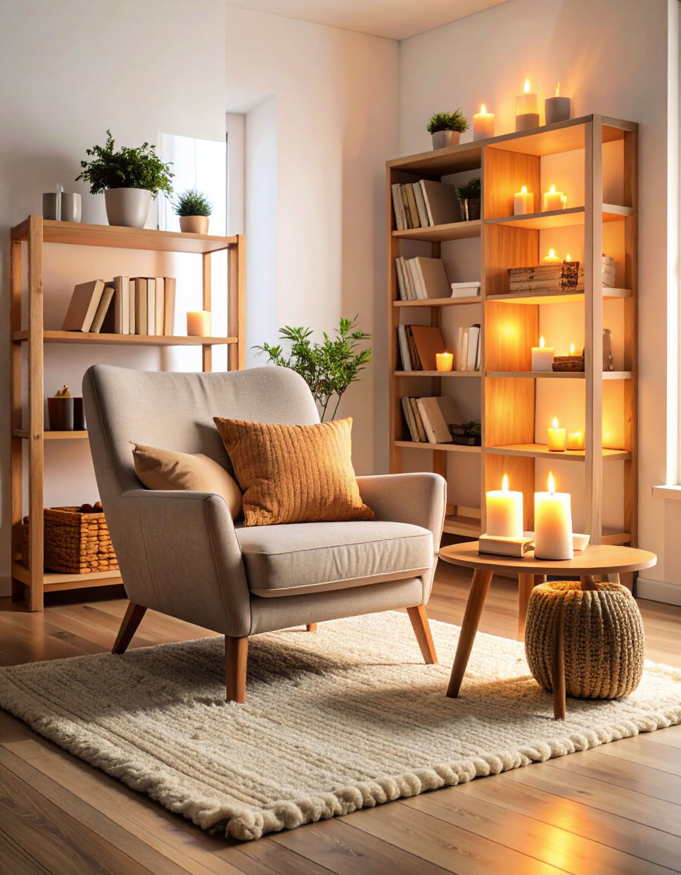 Soft Lighting for a Cozy Reading Nook