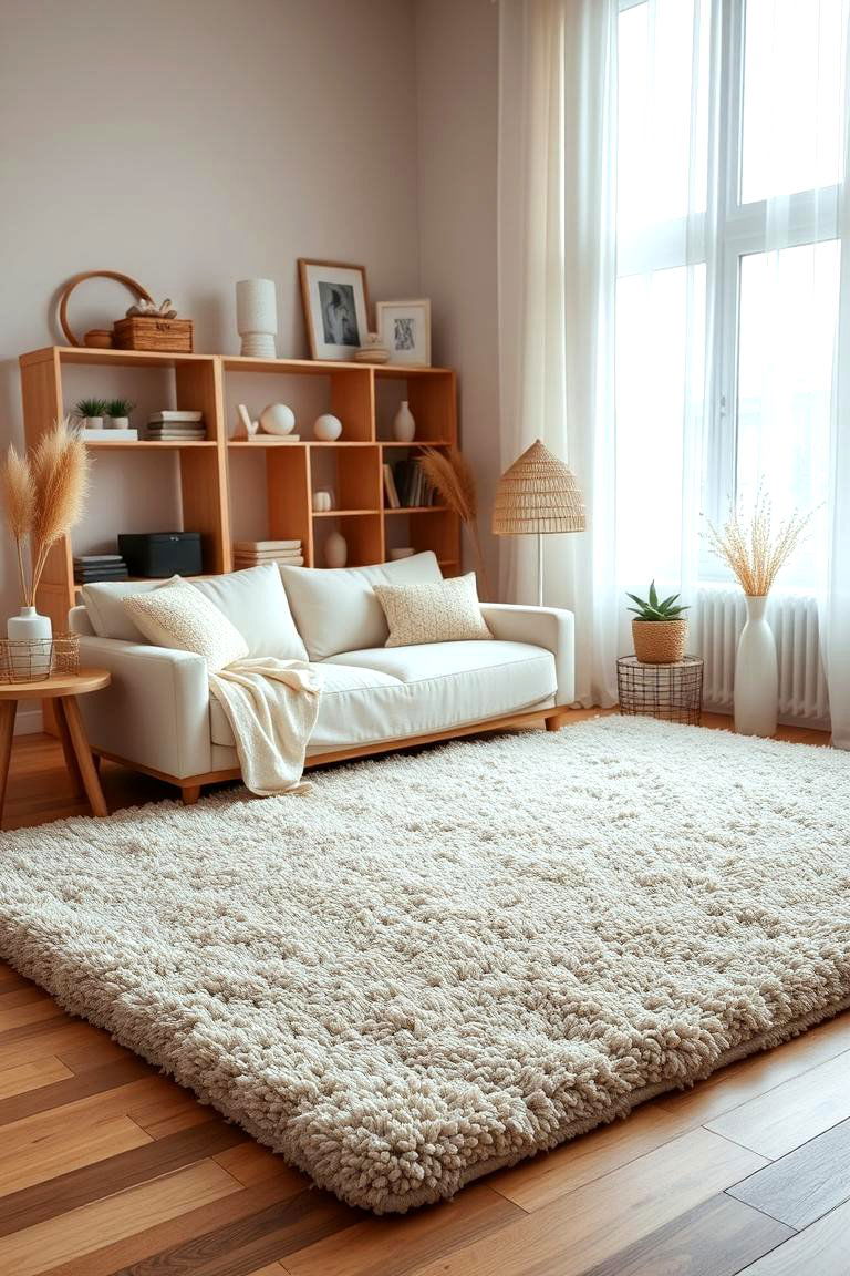 Soft Plush Area Rugs - 25 Facial Room Ideas