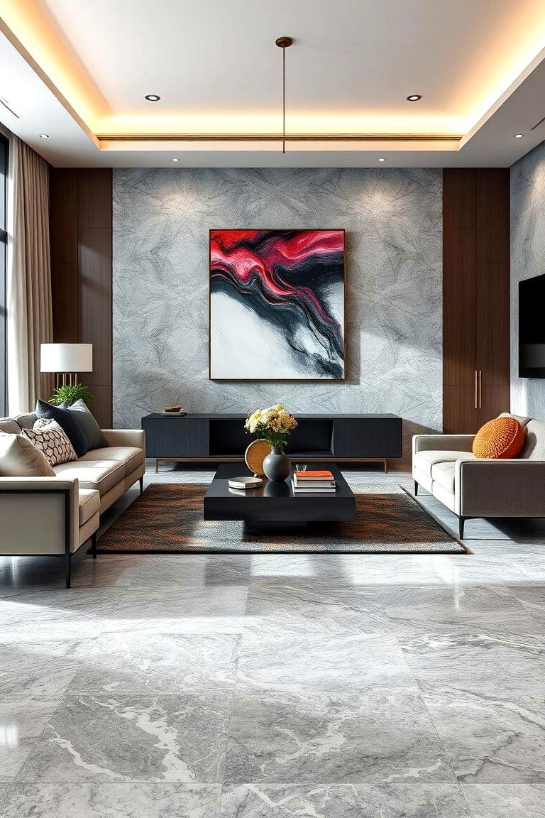 Sophisticated Grey Marble for Versatility