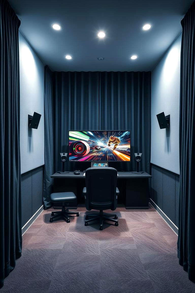Soundproof Game Room - 25 Game Room Ideas