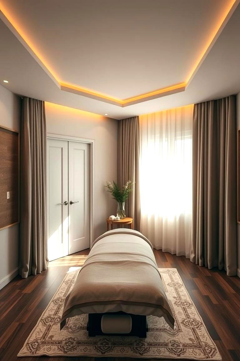 Soundproofing Enhancements - 25 Massage Room Setup Ideas