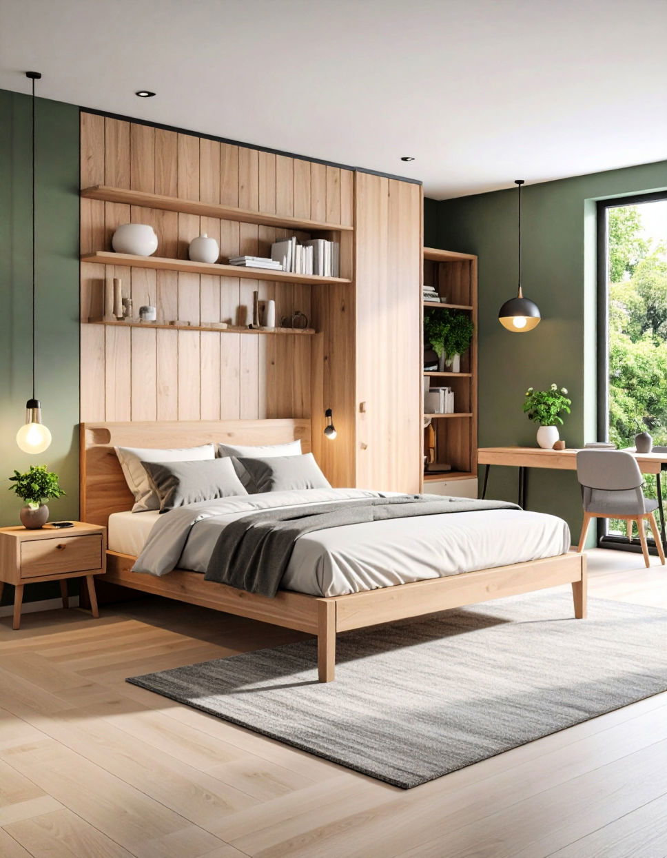 Space Saving Wall Bed for Studio Living Unique Bed Design Ideas